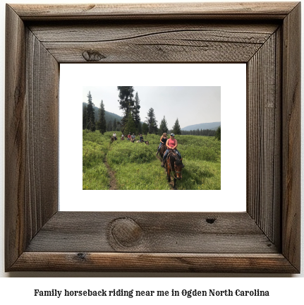 family horseback riding near me in Ogden, North Carolina